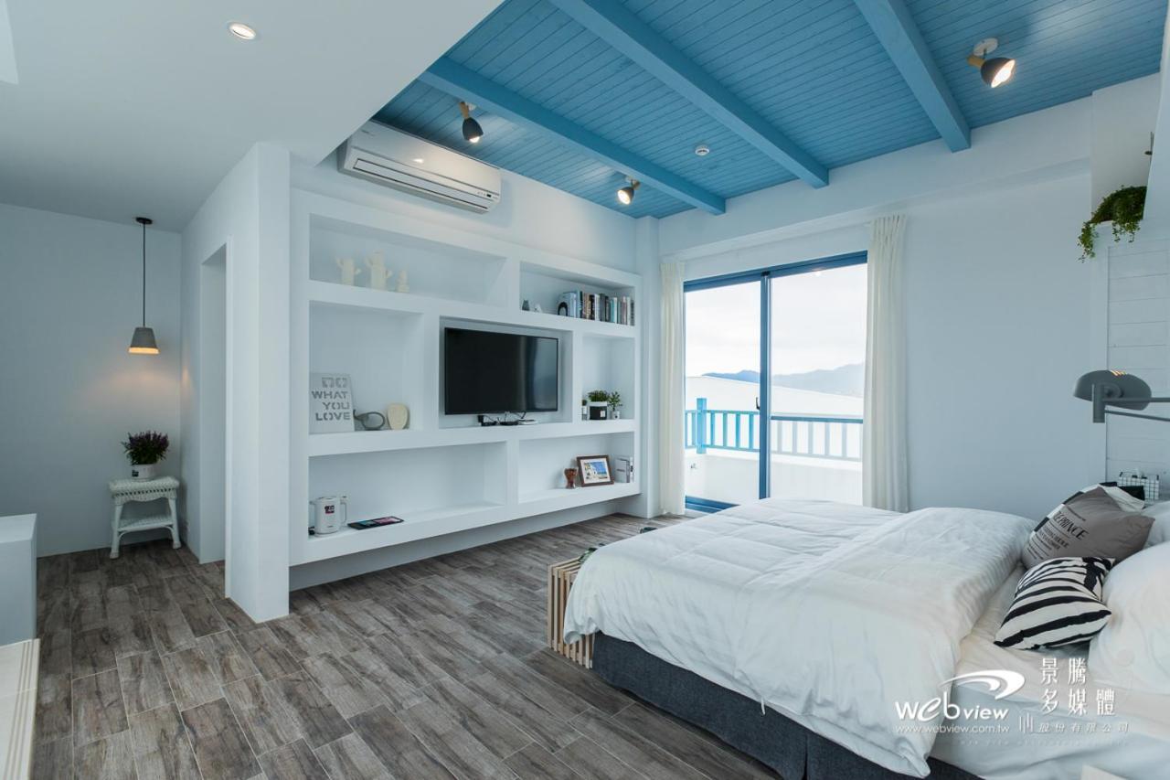 Blue White Apartment Wujie Luaran gambar