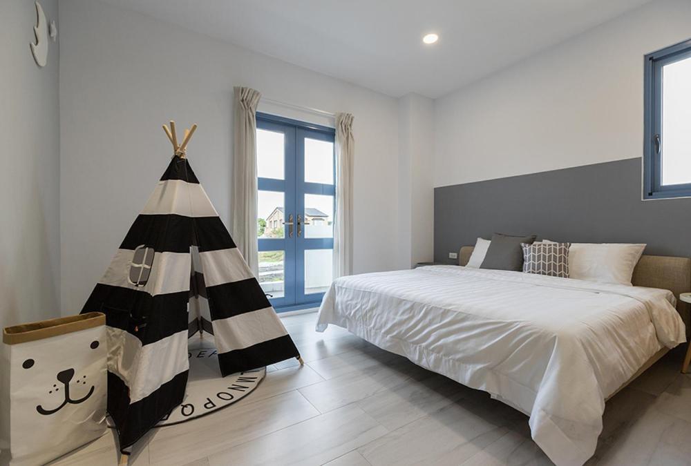 Blue White Apartment Wujie Luaran gambar