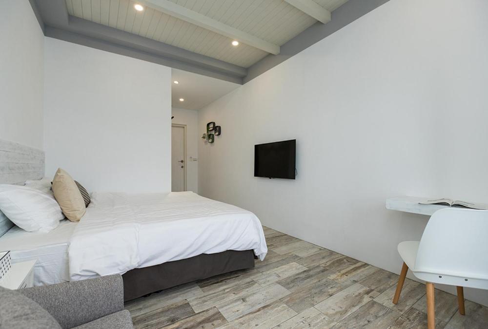 Blue White Apartment Wujie Luaran gambar