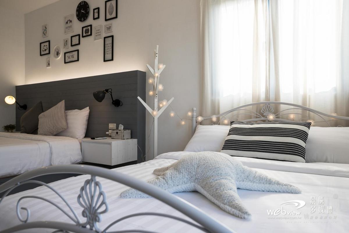 Blue White Apartment Wujie Luaran gambar